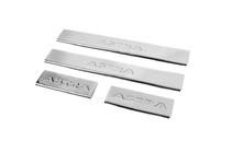 Opel Astra J 2009-2015 Seuils de porte Carmos V2 (4 pcs, inox) photo 1