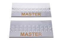 Renault Master 2011-2023 Seuils de porte V3 (2 pcs, inox) photo 2