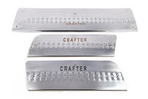 Volkswagen Crafter 2006-2016 Couvre seuils intérieurs (Carmos V1) 3 pcs, Carmos - acier turc photo 3