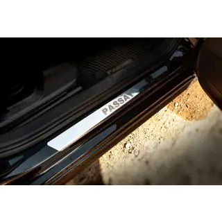 Seuils de porte Carmos V1 (4 pcs, inox)
