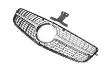 Mercedes C-class W204 2007-2015 Calandre Avant Diamond Silver photo 5