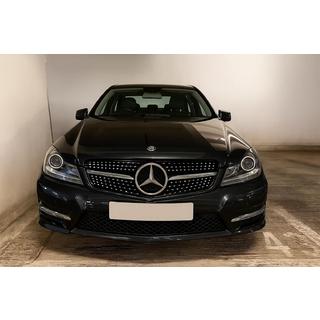 Calandre Avant Diamond Silver Mercedes C-class W204 2007-2015 photo 3
