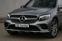 Mercedes GLC coupe C253 2016-2023 Calandre Avant Diamond Silver (2015-2019) Avec emplacement pour caméra photo 1