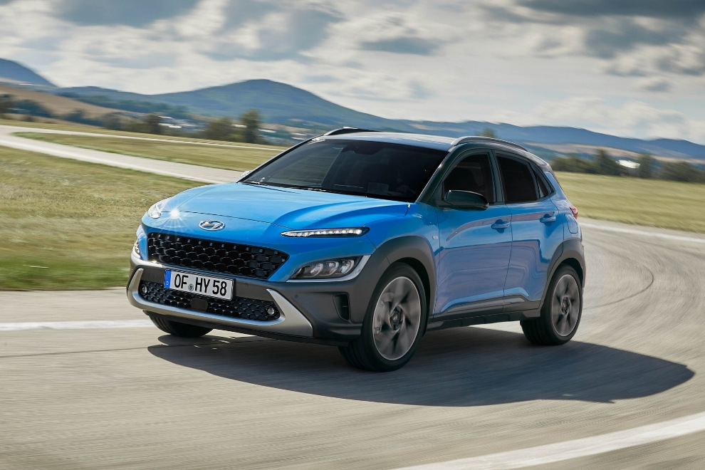 Crossover compact mis à jour Hyundai Kona