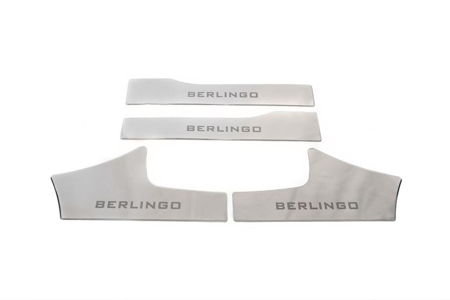Citroen Berlingo 2008-2018 Seuils de porte intérieurs Carmos inox Photo 2