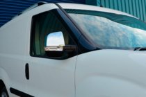 Opel Combo 2012-2018 Coques de Rétroviseurs (2 pcs, Acier Inoxydable) photo 6
