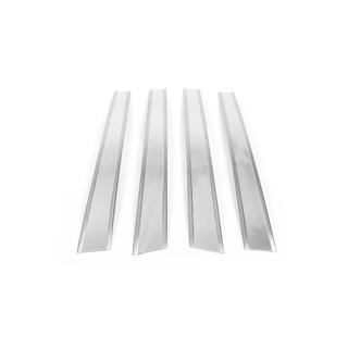 Couvre-montants en acier inoxydable (4 pcs) photo 2
