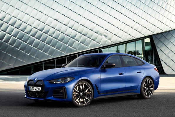La première génération du liftback électrique BMW i4