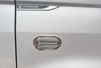 Volkswagen T5 Transporter 2003-2010 Couvre-Clignotants Chromés OmsaLine (2 pcs, Acier Inoxydable) photo 1