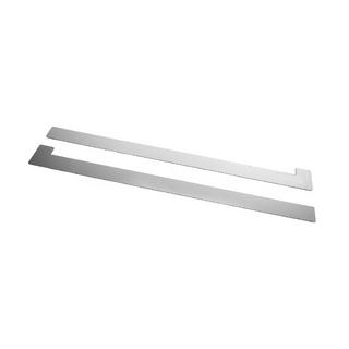 Moulure pour rail de porte coulissante (2 pcs, inox) photo 2