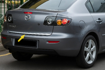 Mazda 3 2003-2009 Baguette de coffre SD inox photo 1