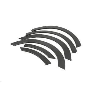 Extensions d'ailes (6 pcs, noir, ABS) photo 3