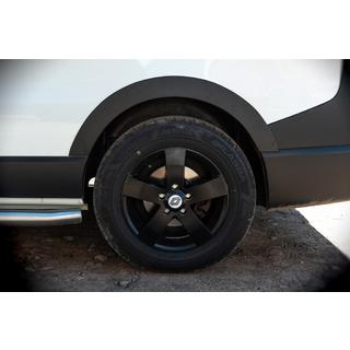 Extensions d'ailes (6 pcs, noir, ABS) Fiat Talento 2016- photo 4