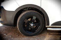 Opel Vivaro 2015-2019 Extensions d'ailes (6 pcs, noir, ABS) photo 1