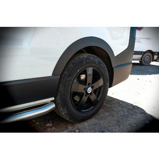 Extensions d'ailes (6 pcs, noir, ABS) Nissan NV300/Primastar 2016- photo 4