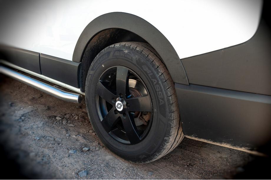 Nissan NV300/Primastar 2016- Extensions d'ailes (6 pcs, noir, ABS) Photo 13