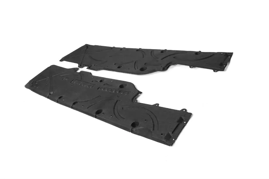 Mercedes S-class W221 2005-2013 Protection sous-carrosserie auto (2 pcs, Long) Image