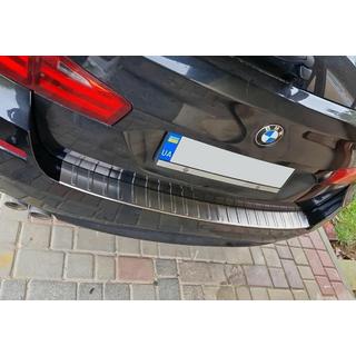 Protection de Pare-chocs Arrière Carmos (SW, Inox) BMW 5 Series F10/F11 2010–2016 photo 1