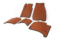 Porsche Cayenne 2010-2017 Tapis de sol EVA (rouge brique) photo 2