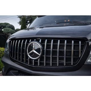 Calandre Avant GT Panamericana Chrome (2013-2018) Mercedes Sprinter W906 2006–2018 photo 2