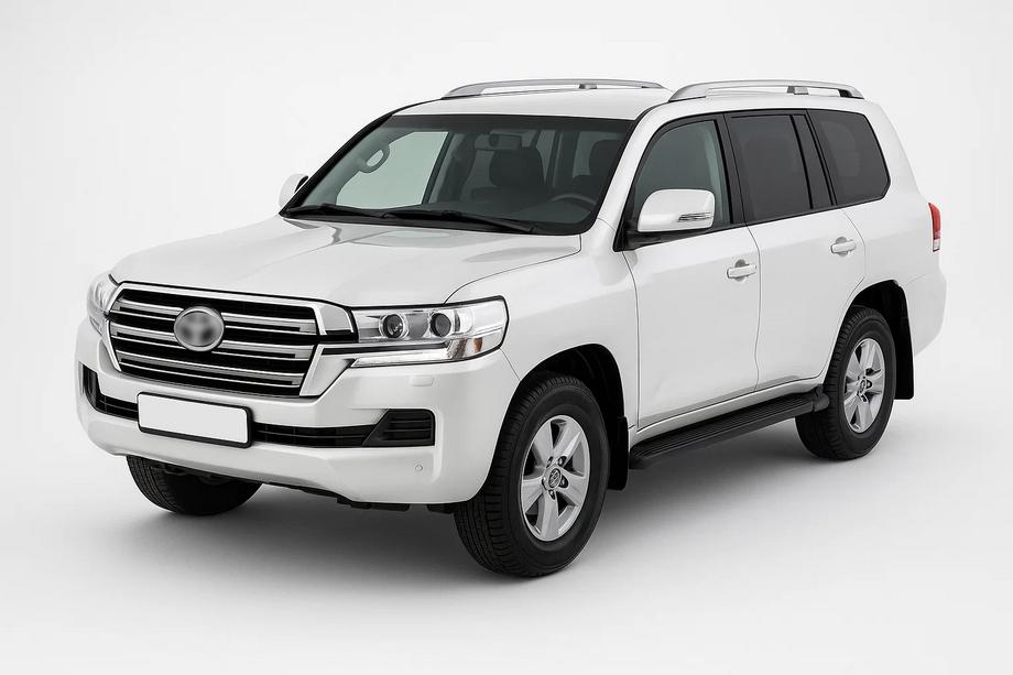 Toyota Land Cruiser 200 2007-2021 Barres de Toit Design Original Grey (2 pcs) Image