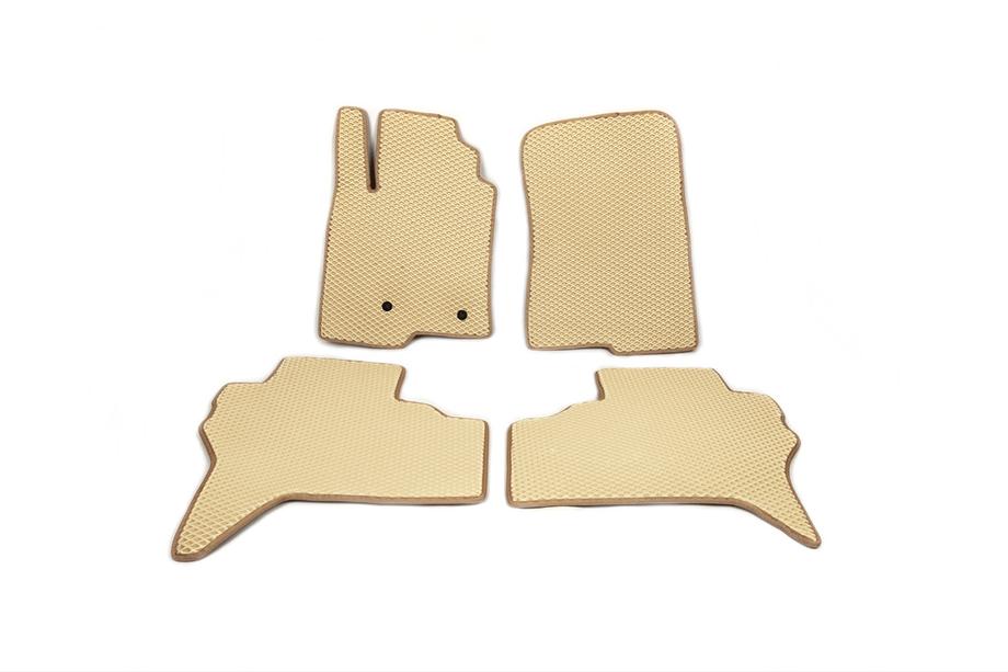 Mitsubishi Pajero Wagon IV 2006-2021 Tapis de sol EVA (Beige) Image