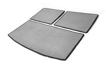 Audi Q7 2005-2015 Tapis de coffre 3 pièces (EVA, gris) (7 places) photo 2