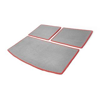Tapis de coffre 3 pièces (EVA, gris) (7 places) Audi Q7 2005-2015 photo 4