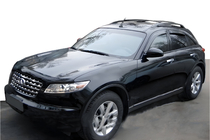 Infiniti FX 2008-2012 Déflecteurs de Fenêtre (4 pcs, HIC) photo 1