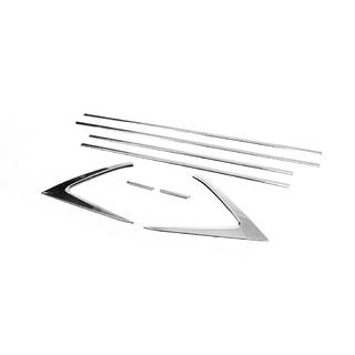 Moulures inférieures de vitres (8 pcs, Inox) photo 3