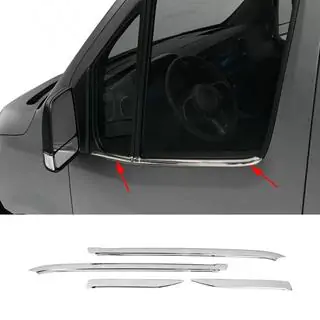 Encadrement de Vitres (4 pcs, Acier Inoxydable) photo 4