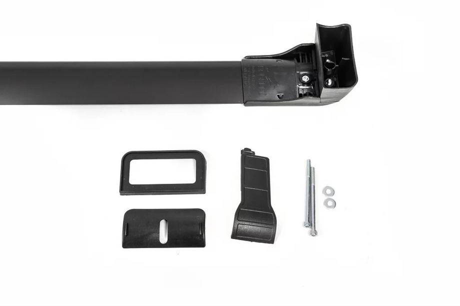 Toyota Hilux 2015- Barres de Toit Transversales (pour Points de Fixation d’Origine) Noir Photo 8