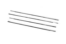 Ford Focus I 1998-2005 Encadrement Exterieur de Vitres Acier Inoxydable (4 pcs) photo 2