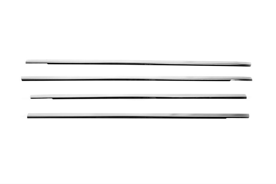 Ford Focus I 1998-2005 Encadrement Exterieur de Vitres Acier Inoxydable (4 pcs) Photo 3
