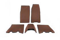 Jeep Grand Cherokee WJ 1999-2004 Tapis de sol EVA (rouge brique) photo 1