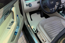 Volkswagen Passat B7 2012-2015 Tapis de sol EVA (EU, Beige) photo 1
