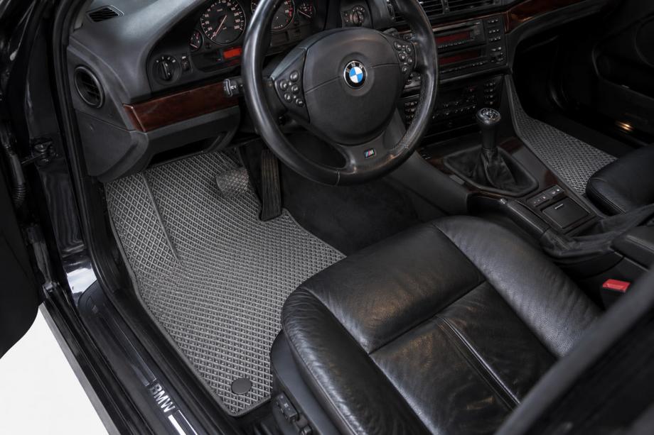 BMW 5 Series E39 1996-2003 Tapis de sol EVA (Gris) Image