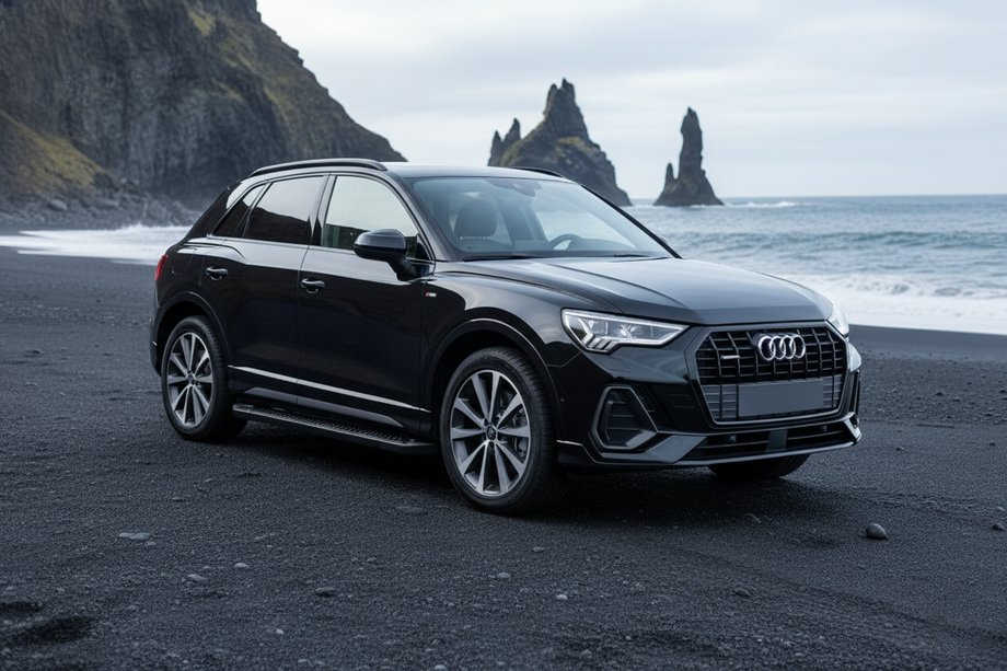 Audi Q3 2019–2025 Marchepieds Latéraux Allmond Black (2 pcs, Aluminium) Image