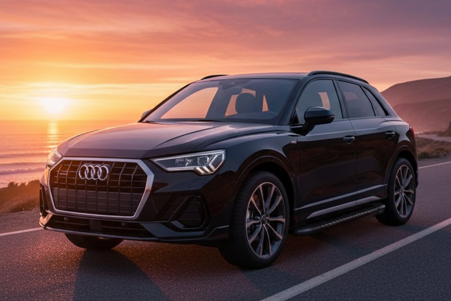 Audi Q3 2019–2025 Marchepieds Latéraux Bosphore Black (2 pcs, Aluminium) Image