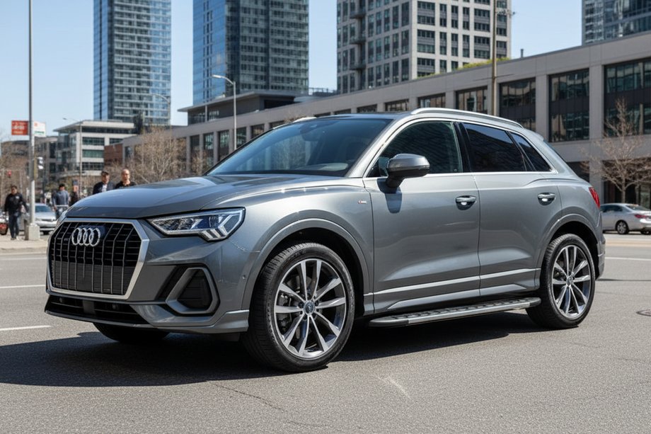 Audi Q3 2019–2025 Marchepieds Latéraux Duru (2 pcs, Aluminium) Image