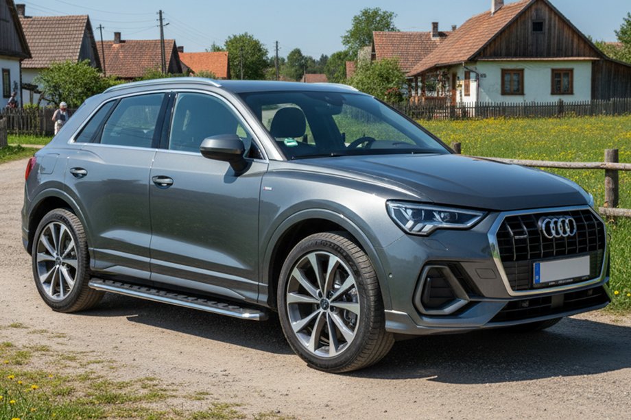 Audi Q3 2019–2025 Marchepieds Latéraux Maydos V1 (2 pcs, Aluminium) Image