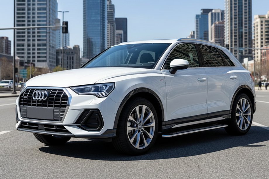 Audi Q3 2019–2025 Marchepieds Latéraux Maydos V2 (2 pcs, Aluminium) Image