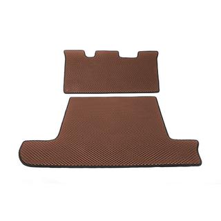 Tapis de coffre 2 pcs Rouge Brique (EVA, 7 places) Lexus LX470 1998-2007 photo 1
