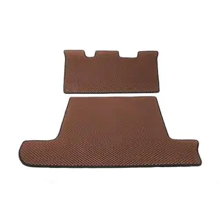 Tapis de coffre 2 pcs Rouge Brique (EVA, 7 places) photo 1