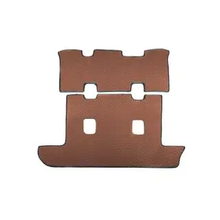 Tapis de coffre 2 pcs Rouge Brique (EVA, 7 places) photo 2