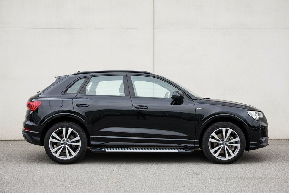 Audi Q3 2019–2025 Marchepieds Latéraux Line (2 pcs, Aluminium) Image