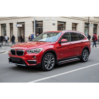 Marchepieds Latéraux Maya Red (2 pcs, Aluminium) BMW X1 F48 2015-2022 photo 1