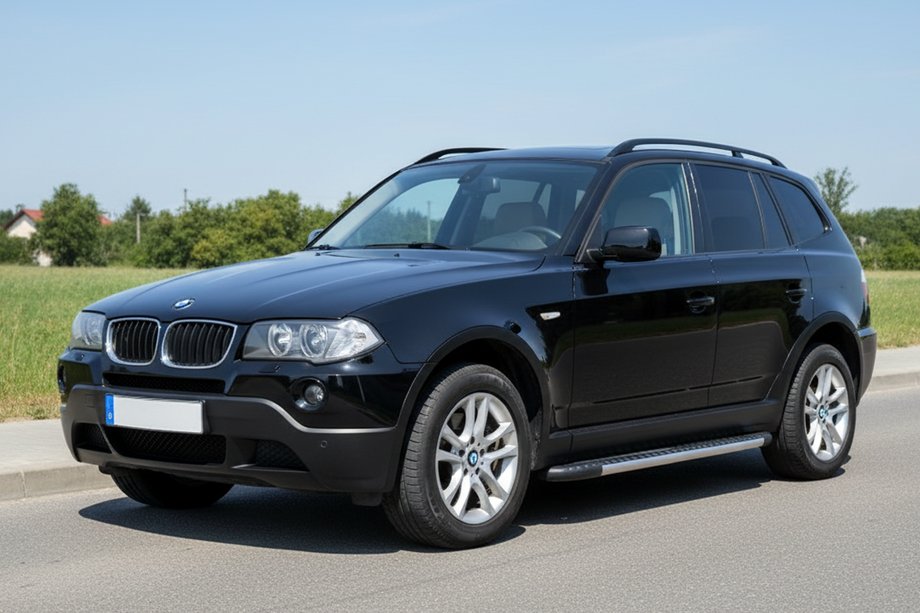 BMW X3 E83 2003-2010 Marchepieds Latéraux Bosphore Grey (2 pcs, Aluminium) Image