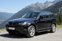 BMW X3 E83 2003-2010 Marchepieds Latéraux Bosphore Black (2 pcs, Aluminium) photo 2