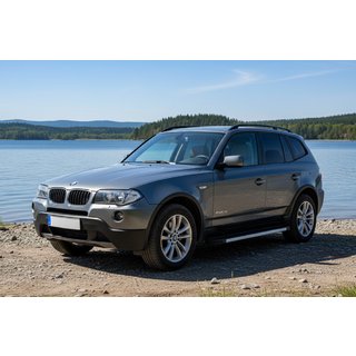 Marchepieds Latéraux Maya V1 (2 pcs, Aluminium) BMW X3 E83 2003-2010 photo 1